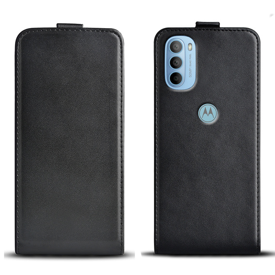 Klapkové puzdro pre Motorola Moto G31 / G41, Flip, čierne