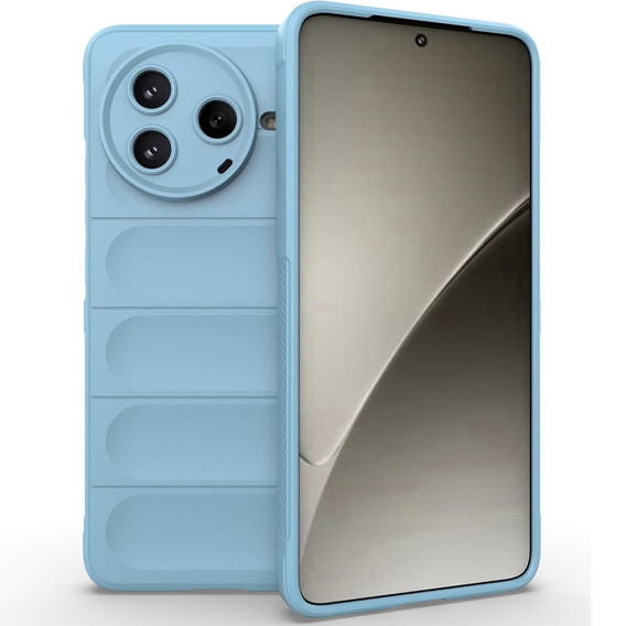 Obal na mobil pre Xiaomi Poco F7 Pro, Gaming Shockproof, modré
