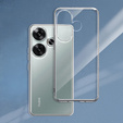 Obal na mobil pre Xiaomi Poco F6, Fusion Hybrid, priehľadné