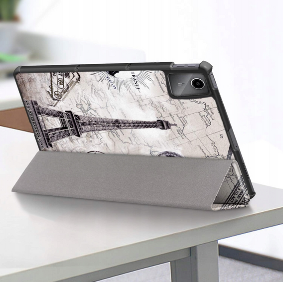 Puzdro pre Lenovo Tab M11, Smartcase, Eiffel Tower