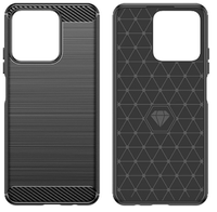 Obal na mobil pre Realme C51, Carbon, čierne