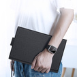 Puzdro + klávesnica Samsung Galaxy Tab S9 Ultra, Dux Ducis TouchPad Leather Pen Slot, čierne