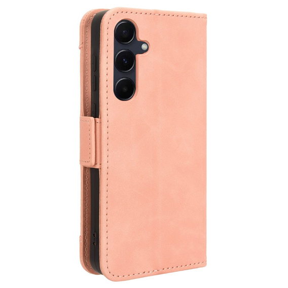 Klapkové puzdro pre Samsung Galaxy A55 5G, Card Slot, ružové