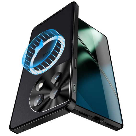 Ochranné puzdro na fotoaparát pre OnePlus 12 5G, CamShield MagSafe, transparentné / čierne