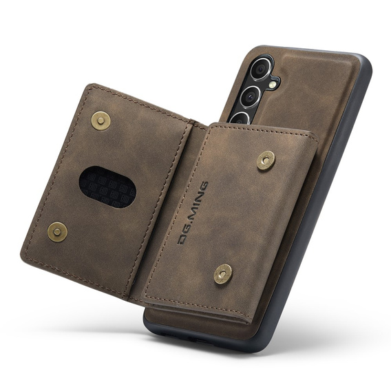 Obal na mobil pre Samsung Galaxy A56 5G, DG.MING 2in1, káva