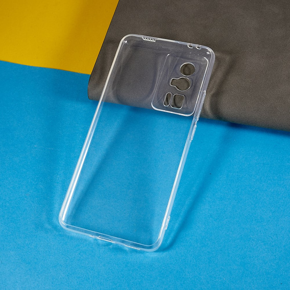 Tenké puzdro pre Xiaomi Poco F5 Pro 5G, Slim, priehľadné