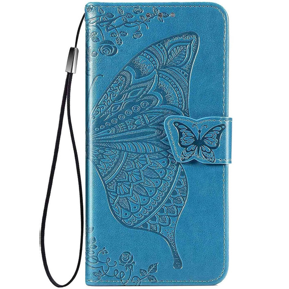 Klapkové puzdro pre Xiaomi Redmi A5, Butterfly, modré
