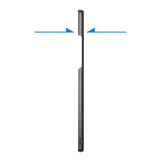 MOFI Slim Obal na mobil pre Samsung Galaxy S22 Ultra, čierne
