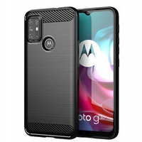 Obal na mobil pre Motorola Moto G10/G30, Carbon, čierne