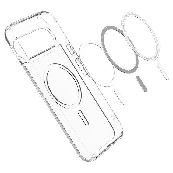 Spigen Ultra Hybrid MagSafe puzdro pre Google Pixel 10 Pro XL, číre/biele