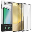 2x tvrdené sklo pre Samsung Galaxy S24+/S25+ Plus, ERBORD 3D pre celý displej