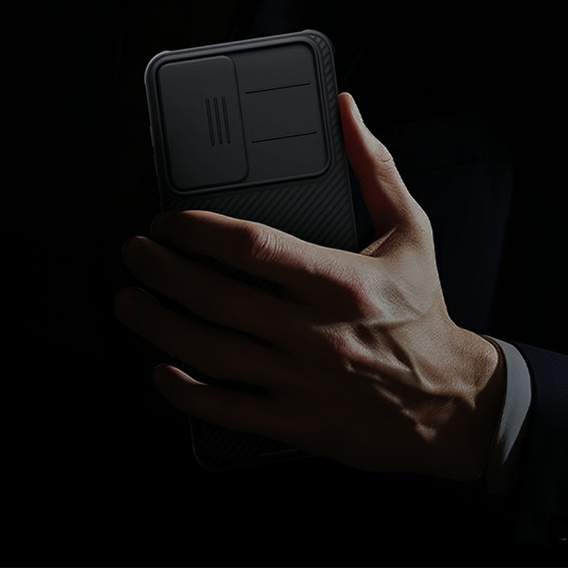 NILLKIN CamShield Pro magnetické puzdro pre Samsung Galaxy A57 5G, čierne