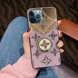 Fashion Obal na mobil pre iPhone 13 Pro, fialové