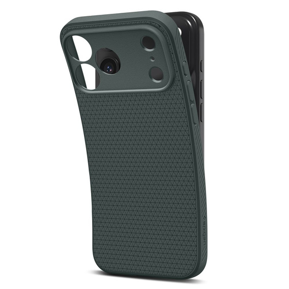 Puzdro Spigen Liquid Air pre iPhone 17 Pro, Abyss Green