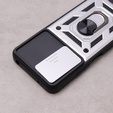 Obal na mobil pre Xiaomi Redmi 12, CamShield Slide, strieborné