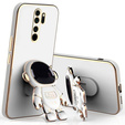 Obal na mobil pre Xiaomi Redmi Note 8 Pro, Astronaut, biele