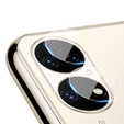 Tvrdené sklo na fotoaparát pre Huawei P50 Pro, modré