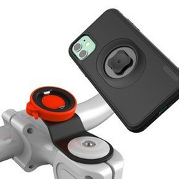 Držiak na bicykel + ochranné puzdro pre iPhone 11 (6.1") – s otočným uzamykacím systémom