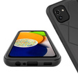 Puzdro pre Samsung Galaxy A03, Shockproof, s fóliou, čierne