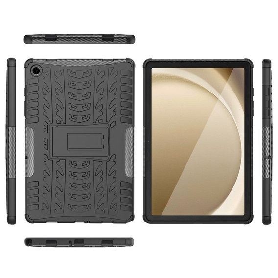 Obal na mobil pre Samsung Galaxy Tab A9+, Tire Armor, čierne