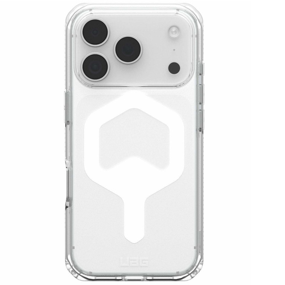 Puzdro Urban Armor Gear pre iPhone 17 Pro Max, Plyo MagSafe, Ice/White