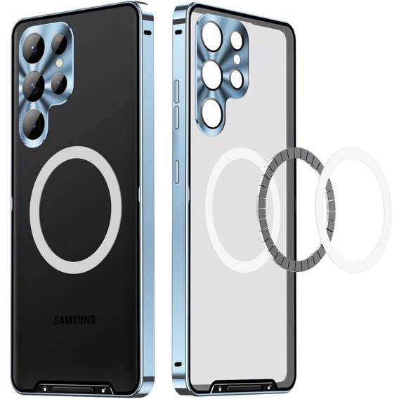 Ochranné puzdro na fotoaparát pre Samsung Galaxy S25 Ultra, CamShield MagSafe, modré