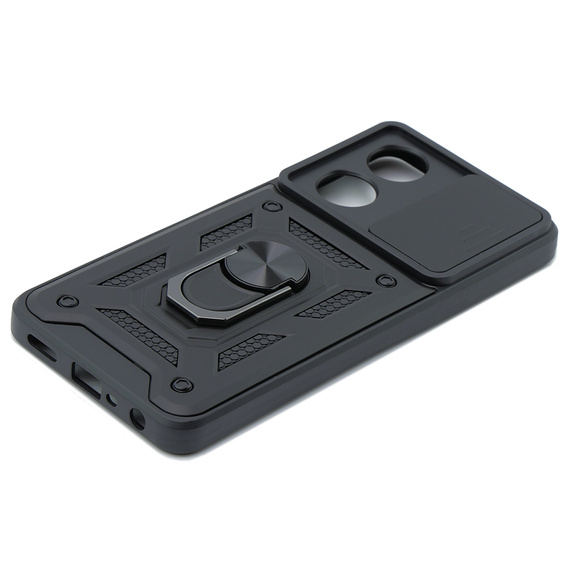 Obal na mobil pre Oppo A38 4G / Oppo A18 4G, CamShield Slide, čierne