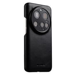 Puzdro MELKCO pre Xiaomi 15 Ultra, kožené, čierne