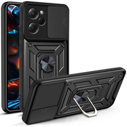 Obal na mobil pre Xiaomi Poco X5 Pro 5G, CamShield Slide, čierne