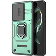 Puzdro pre Xiaomi 13T / 13T Pro, KickStand Camera Lens, zelený