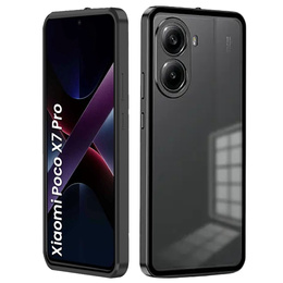 Puzdro pre Xiaomi Poco X7 Pro 5G, Frame Case, čierne
