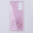 Obal na mobil pre Oppo A58 4G, Glittery, ružové