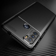 Obal na mobil pre Motorola Moto G60, Carbon Gel, čierne