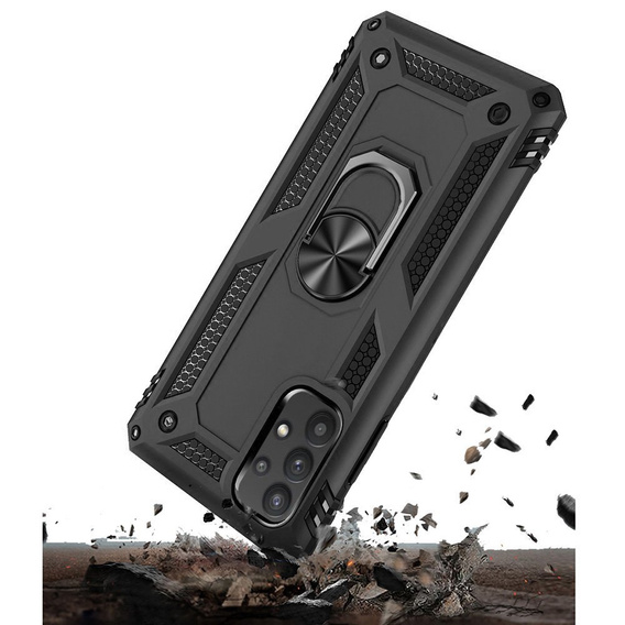 Pancierované obal na mobil pre Samsung Galaxy A72 5G, Nox Case Ring, modré