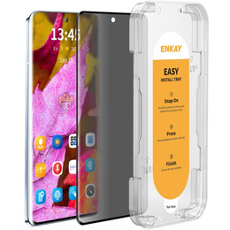 ENKAY Tvrdené sklo pre Infinix Hot 40i, čierne