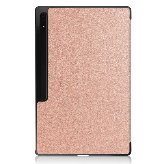 Puzdro pre Samsung Galaxy Tab S9 Ultra, Smartcase, ružové rose gold