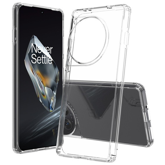 Obal na mobil pre OnePlus 12 5G, Fusion Hybrid, priehľadné