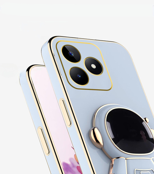 Obal na mobil pre Realme Note 50, Astronaut, modré