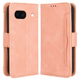 Klapkové puzdro pre Google Pixel 8A, Card Slot, ružové