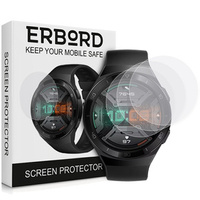 3x ERBORD Hydrogélová fólia pre Huawei Watch GT 2e