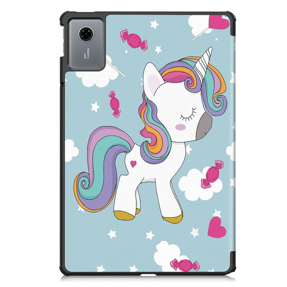 Puzdro pre Lenovo Idea Tab 11" 2025 TB336FU TB336ZU, s funkciou stojana, Smartcase, Unicorn
