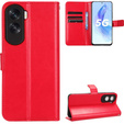 Klapkové puzdro pre Honor 90 Lite 5G, Crazy Horse Wallet, červené