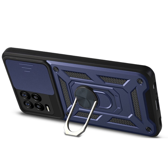 Obal na mobil pre Realme 8 / 8 Pro, CamShield Slide, modré
