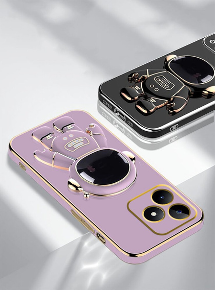 Obal na mobil pre Realme Note 50, Astronaut, fialové