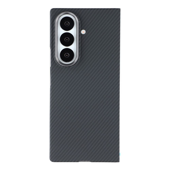 Puzdro z aramidových vlákien pre Samsung Galaxy Z Fold7, pre MagSafe, čierne