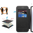 Klapkové puzdro pre Samsung Galaxy A26, RFID Wallet MagSafe CamShield, čierne