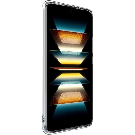 IMAK Obal na mobil pre Poco F5 Pro 5G, UX-5 Series Slim, priehľadné