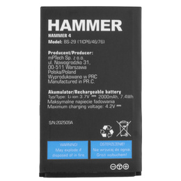Batéria pre myPhone Hammer 4 / Hammer 4+ 2000 mAh