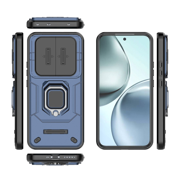 Obal na mobil pre Realme 14 Pro+ 5G, CamShield Slide, modré