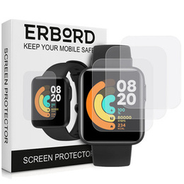 3x ERBORD Hydrogélová fólia pre Xiaomi Mi Watch Lite